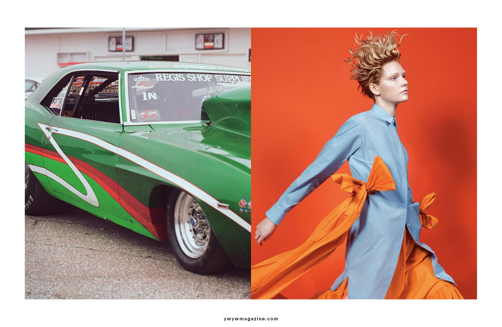 Craig McDean's new book: muscle cars and fashion – YWYWMAGAZINE