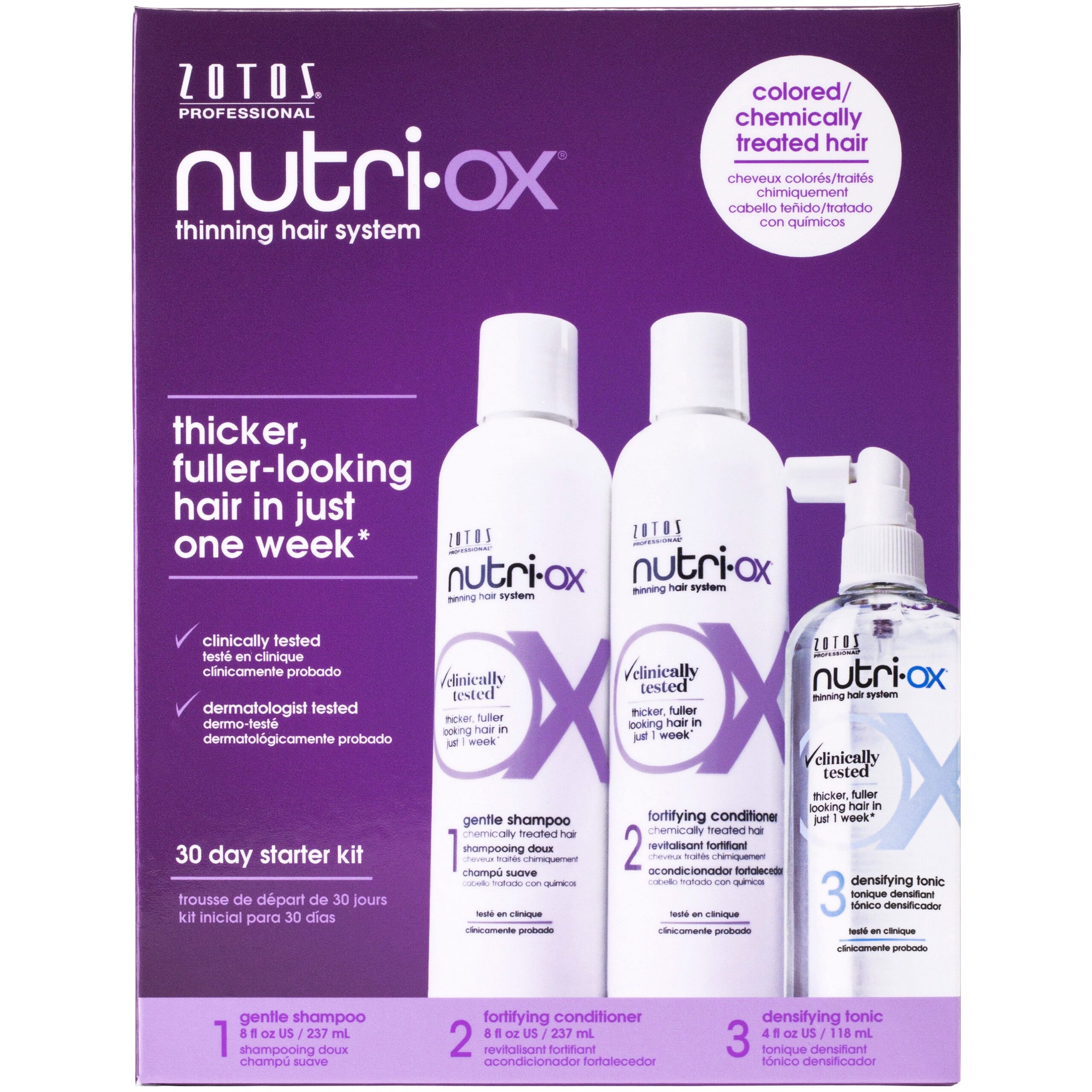Nutri-Ox 30-Day Starter Kit - Color-Treated Hair
