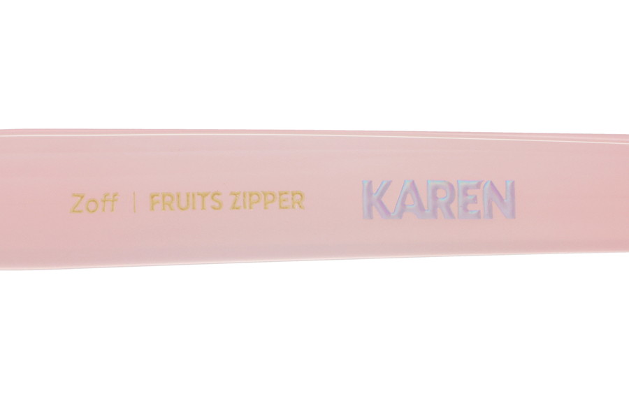 Zoff｜FRUITS ZIPPER Member's color：松本かれんモデル（ZA251054