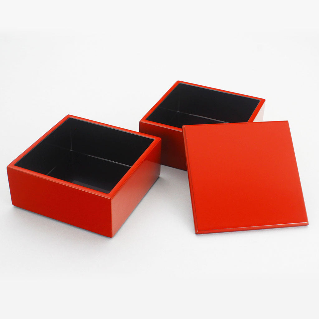 朱 4.0寸二段姫重 [12cm角] – 象彦 公式オンラインショップ