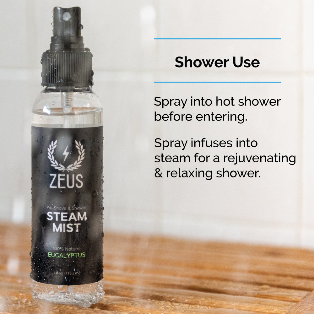 Zeus Eucalyptus Steam Mist, 4 fl oz | Zeus