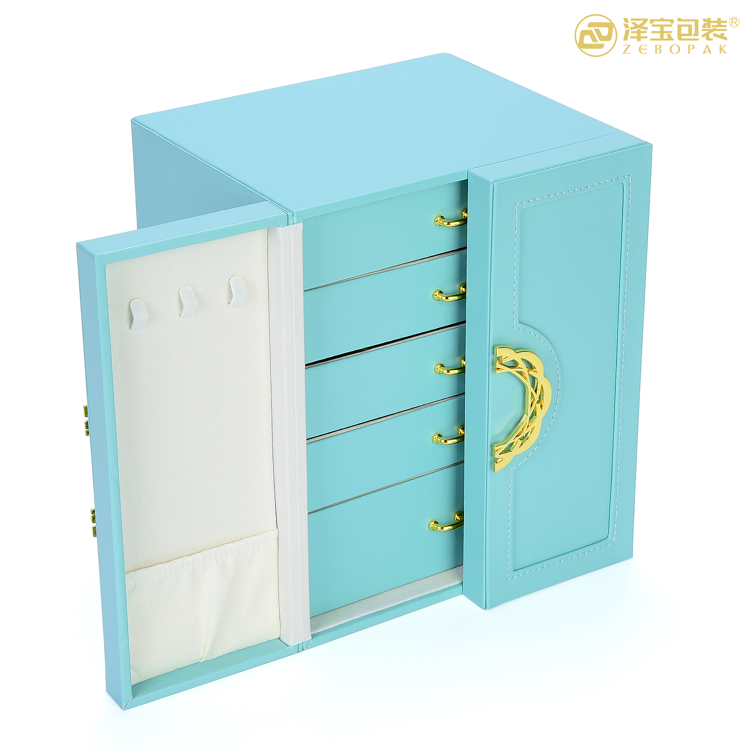 C26 five-layer double storage box - ZEBO PAK