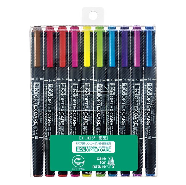 オプテックス・ケア 10色セット
