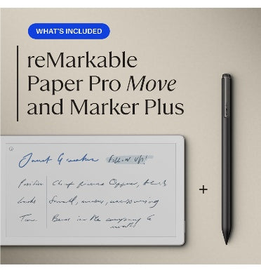 REMARKABLE PAPER PRO MOVE TABLET/MARKER PLUS – ZEEK
