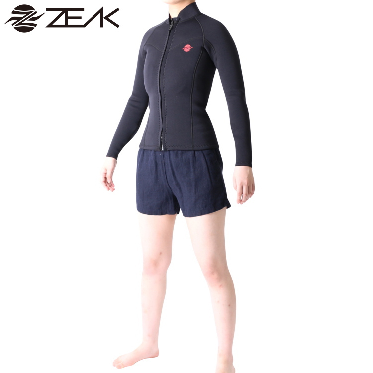 ZEAK(ジーク) ウェットスーツ 女性用 レディース 長袖 タッパ