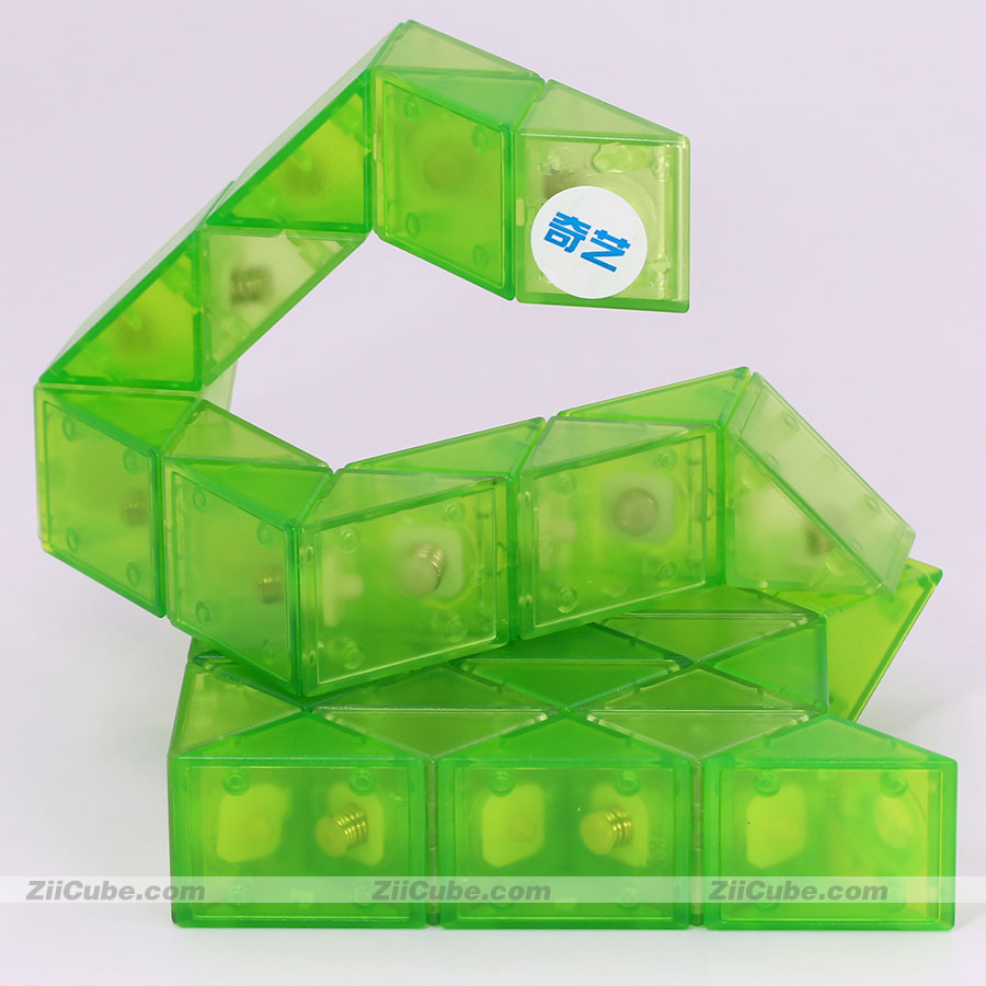 QY Glazed color Magic Snake ice puzzle, puzzle intellectual toy