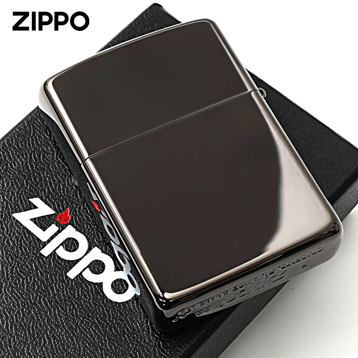 Zippo ジッポー アーマー 無地 ネオブラック チタンコーティング ARMOR