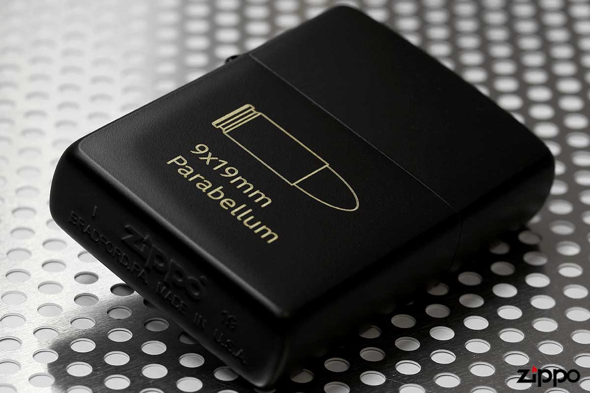 Zippo ジッポー CERAKOTE BULLET セラコート ビュレット Parabe BLACK