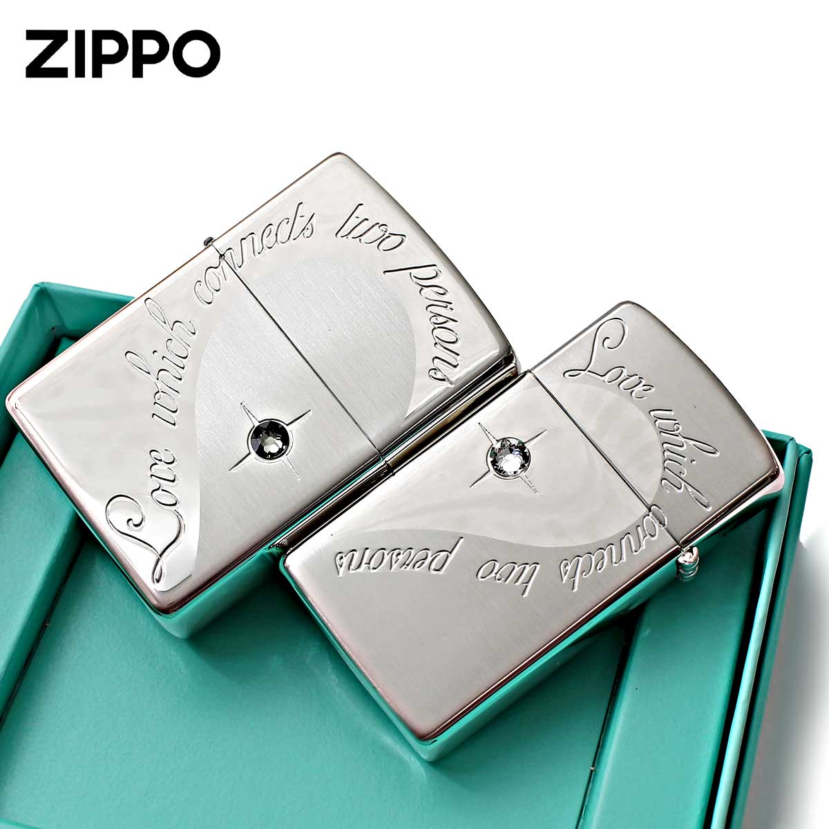 Zippo ジッポー ペア ロマンティックハート ペアセット Romantic Heart