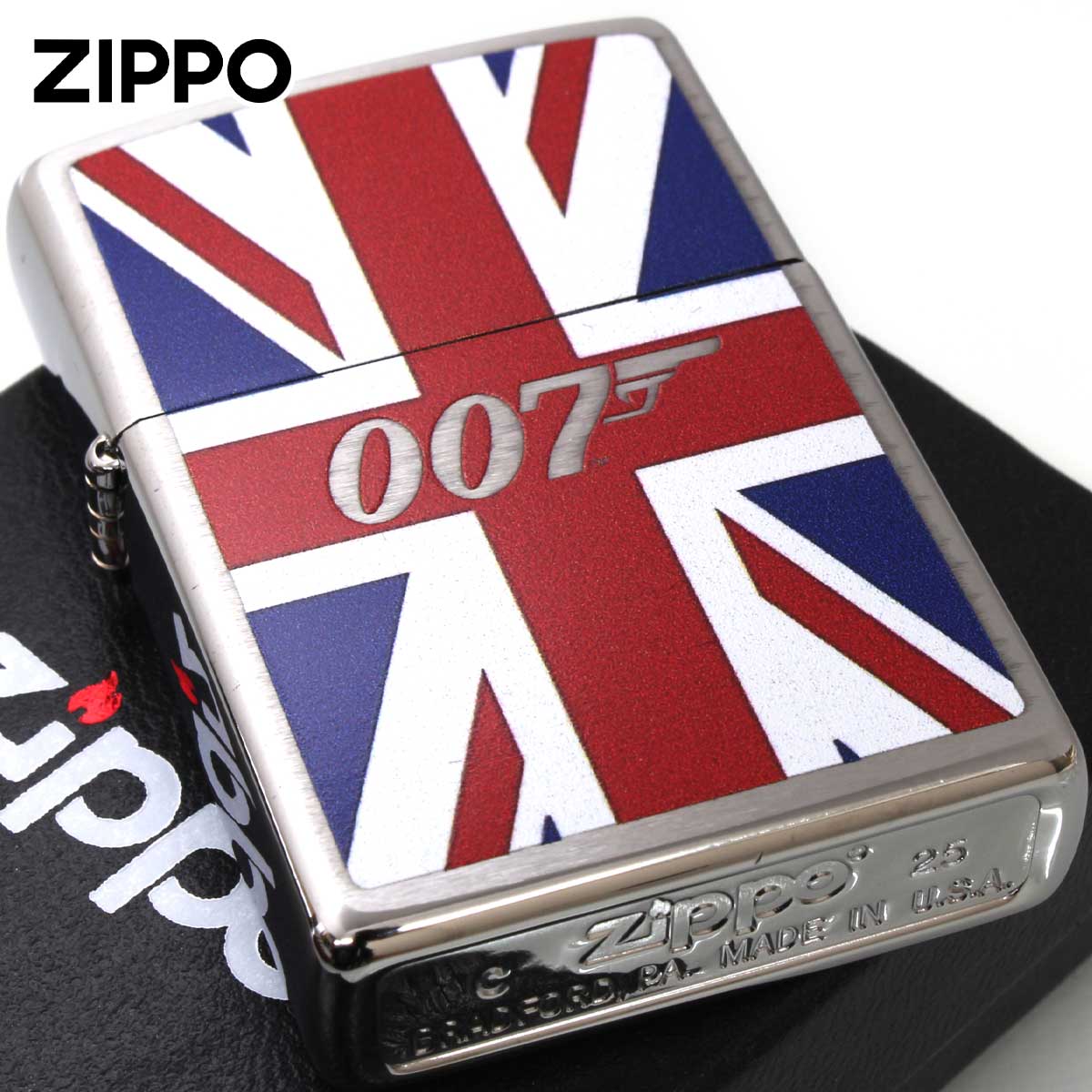 Zippo ジッポー James Bond 007 ジェームス・ボンド ユニオンジャック