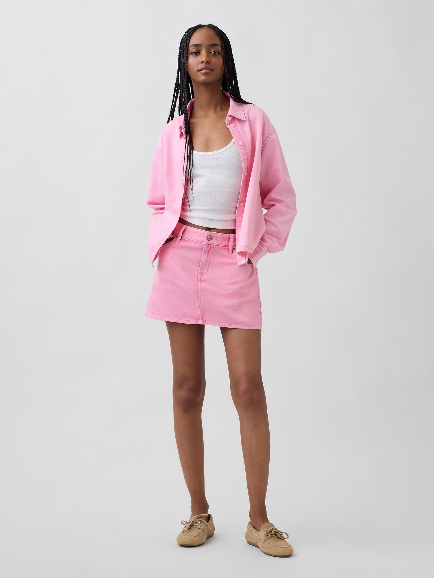 Gap公式オンラインストア | ウルトラソフトデニム ミニスカート