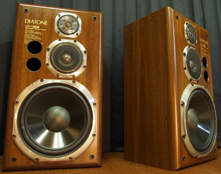 バスレフ化改造☆DIATONE☆DS-77HR WN☆エッジ軟化済 | 雷鳴