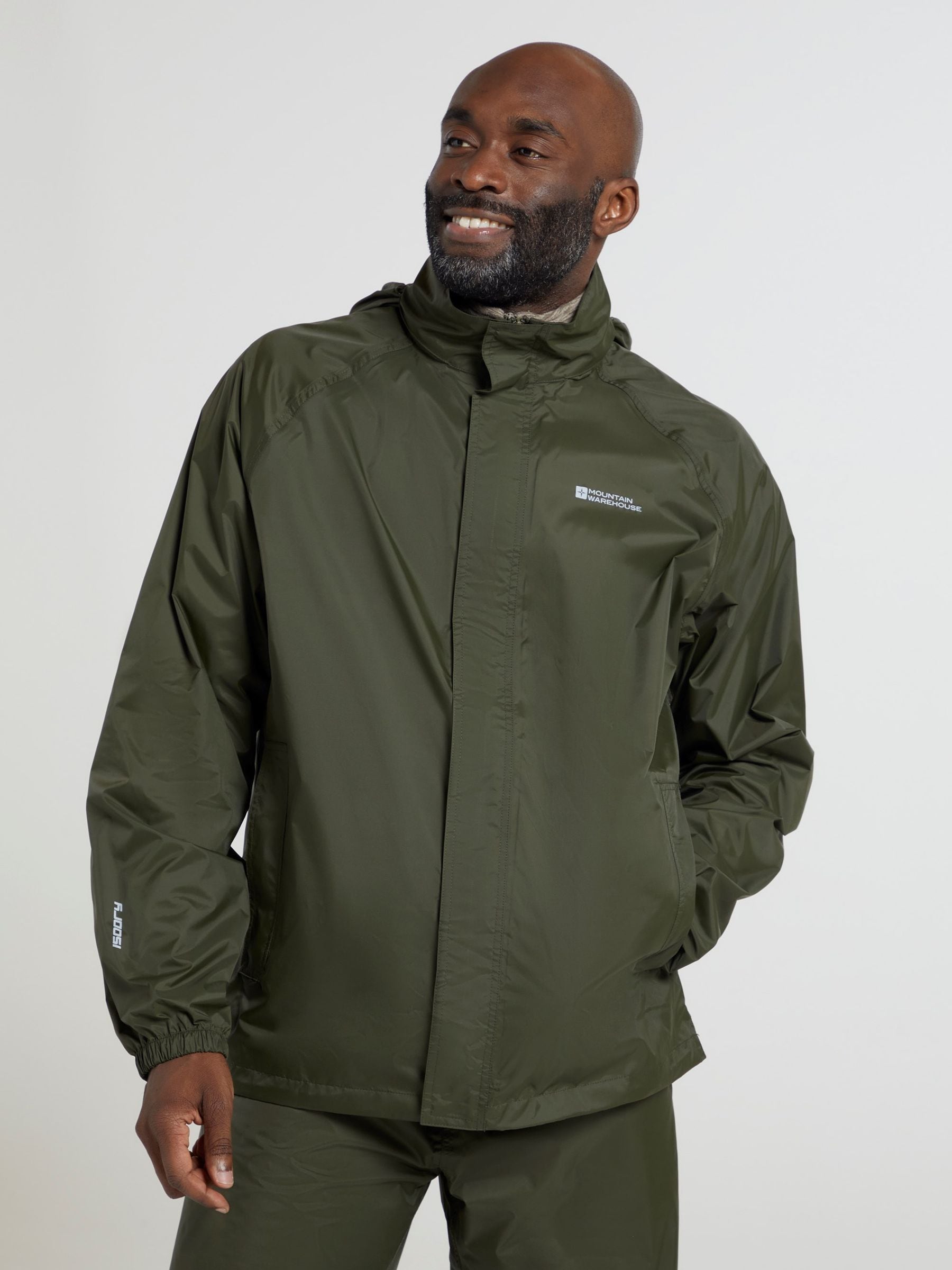 Buy Mountain Warehouse Khaki Green Pakka Mens Waterproof Jacket