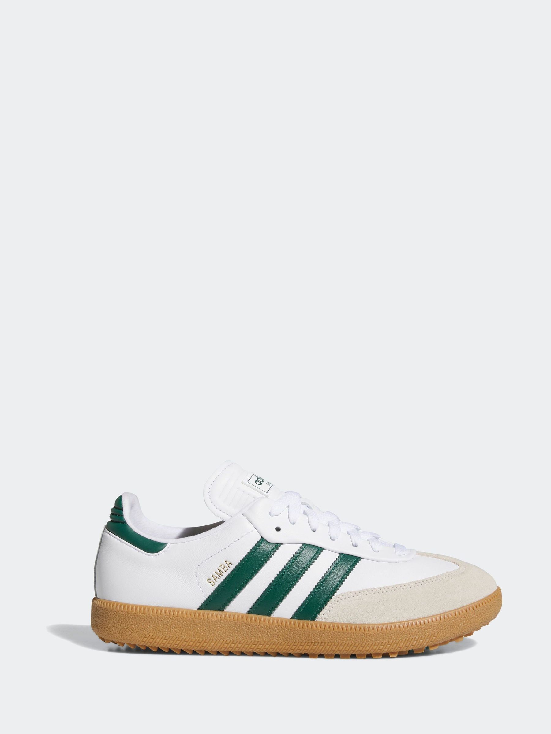 Buy adidas Golf White/Green Samba Spikeless Trainers from Next USA