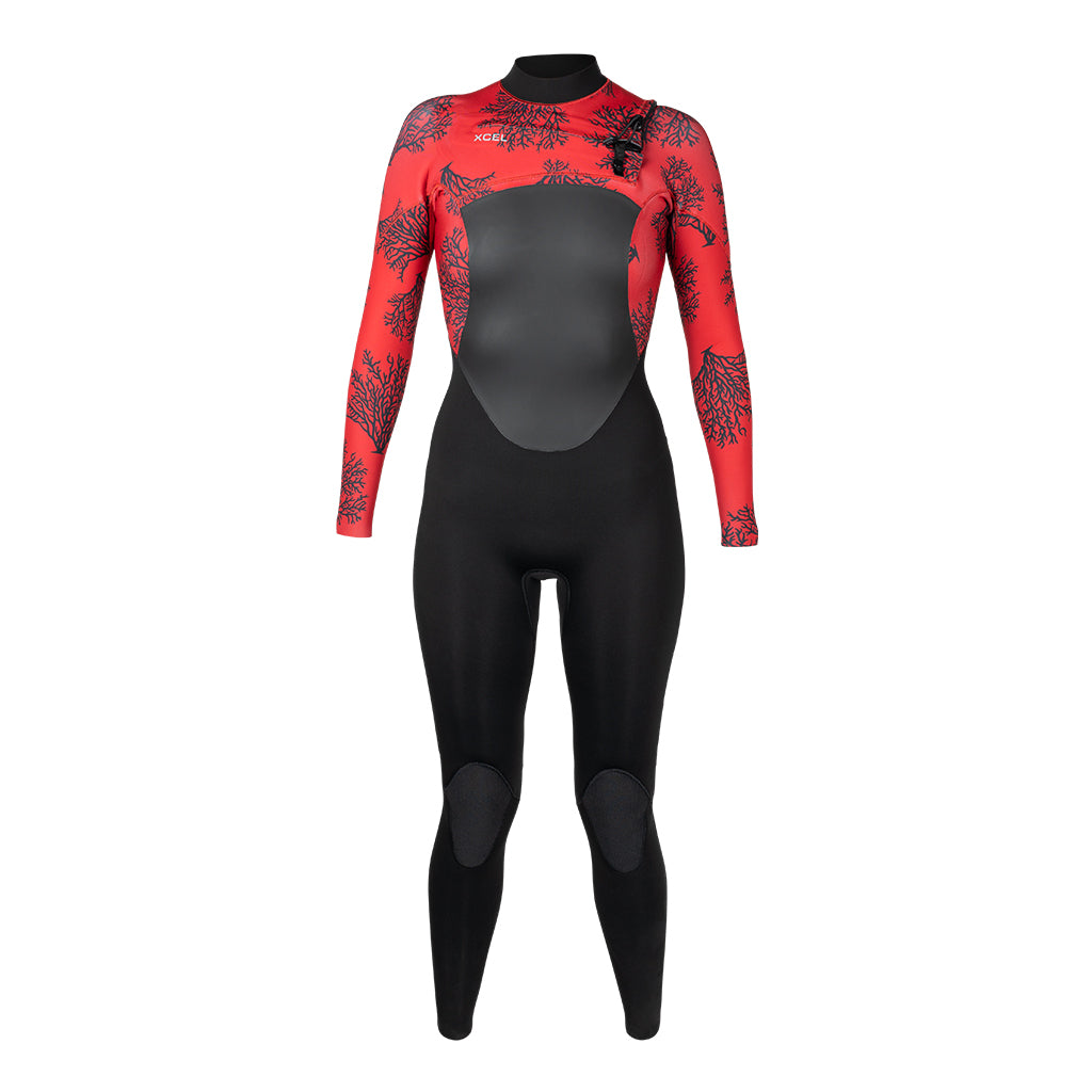 Women's Ocean Ramsey Axis X Front Zip Full Wetsuit 3/2mm – Xcel