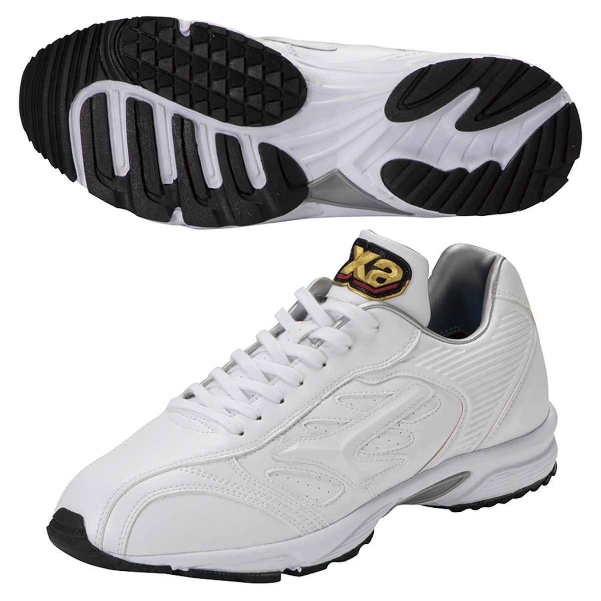 紐式トレーニングシューズ(白)｜ザナックス公式オンラインショップ