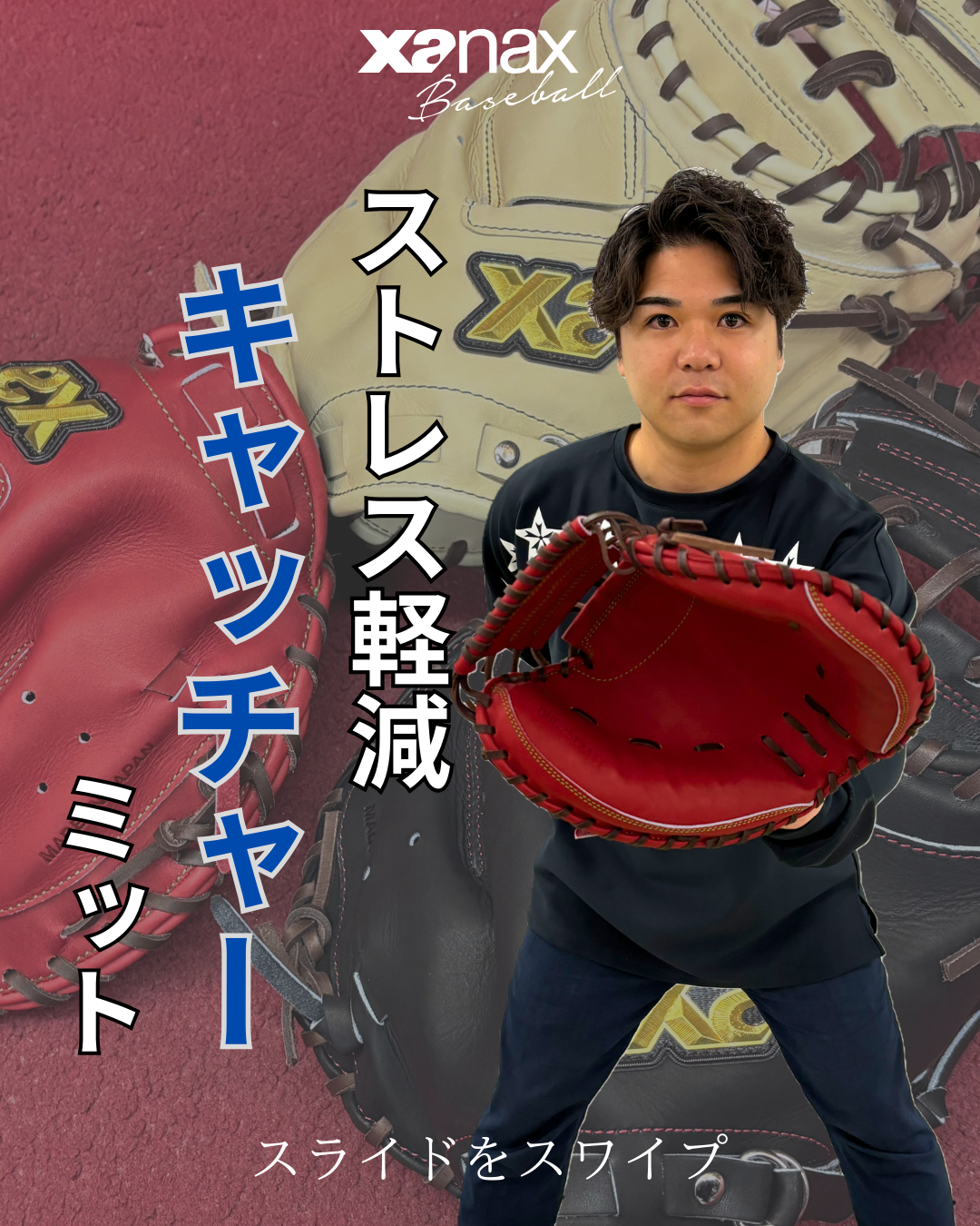軟式トラストエックス キャッチャーミット【CM1型】｜ザナックス公式