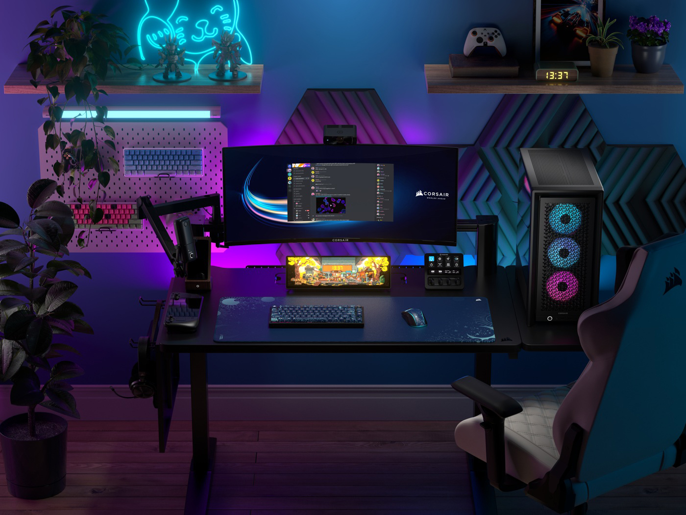 CORSAIR Xeneon Edge登場：PC内蔵も可能な異次元タッチディスプレイ