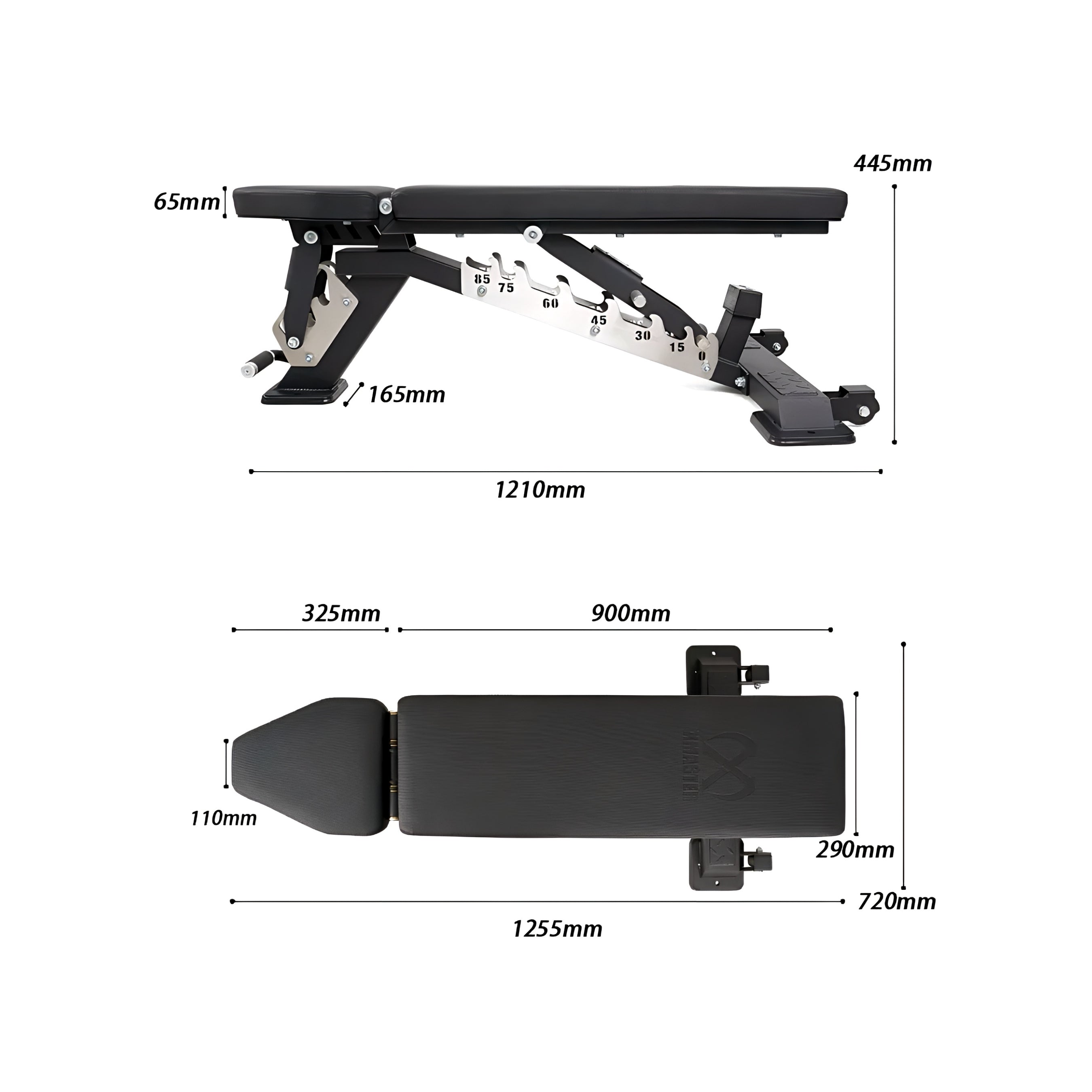 アジャスタブルインクライン＆デクラインベンチ XMT-FIDBH【受注生産