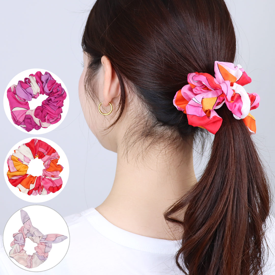 エミリオプッチ EMILIO PUCCI キッズ ヘアアクセサリー シュシュ