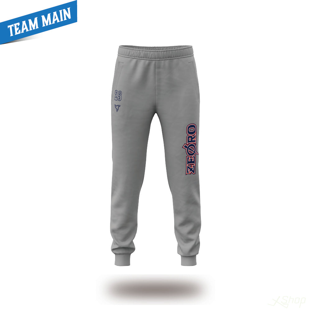 ボタン付きスウェットパンツ / 杢グレー – エックスショップ