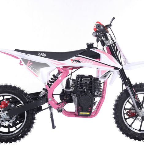 Free Shipping! X-PRO Victor Mini Dirt Bike, Gas Power 4 Stroke
