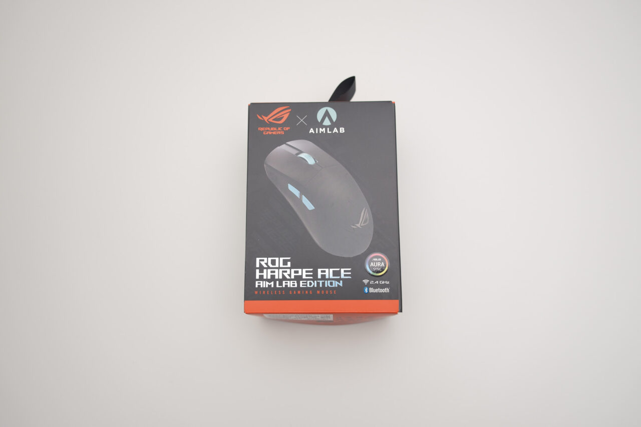 ASUS ROG Harpe Ace Aim Lab Edition レビュー：Aim Labとコラボした