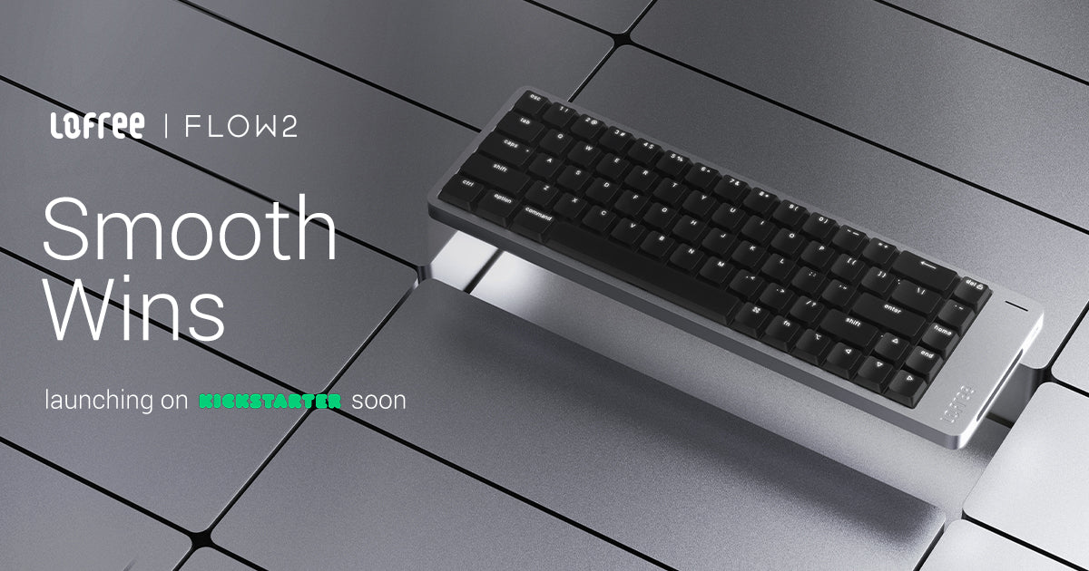 Lofree、薄型ロープロファイルキーボード「Flow 2」を発表――新設計