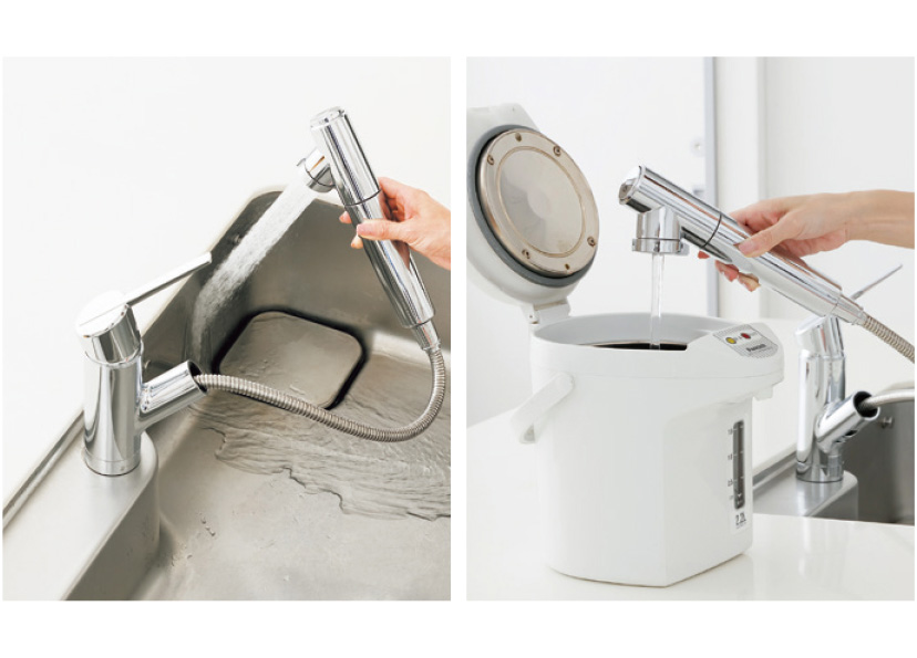 タカギ 蛇口一体型浄水器 みず工房クローレ｜リフォームメニュー｜枚方