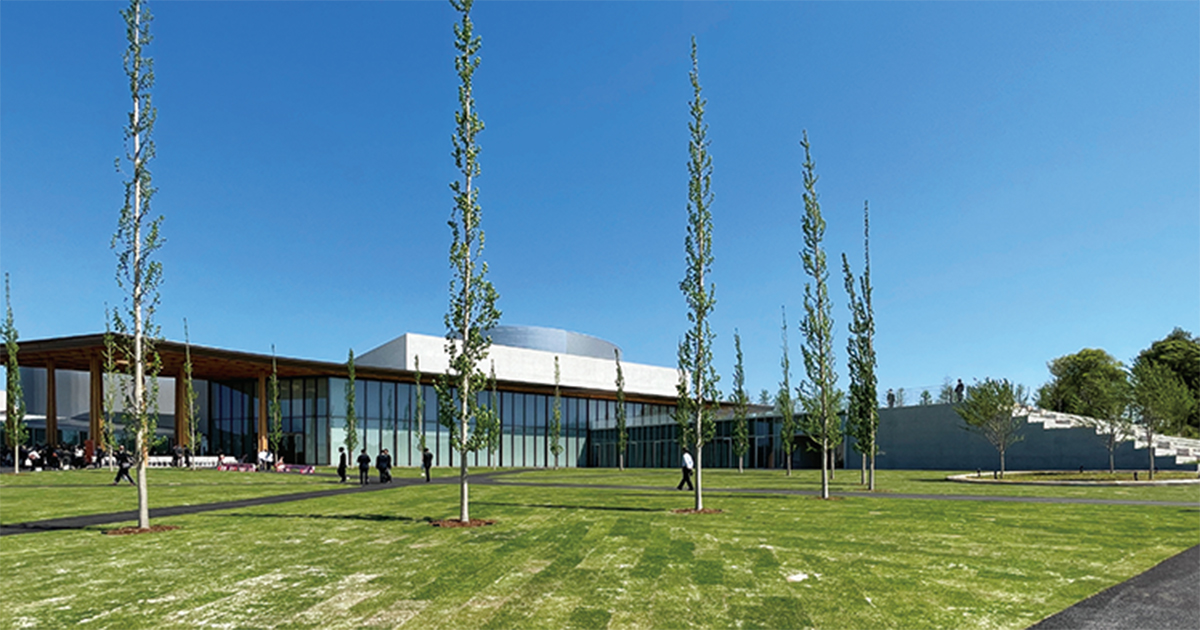 坂茂氏設計の豊田市博物館が開館 | 日経クロステック（xTECH）