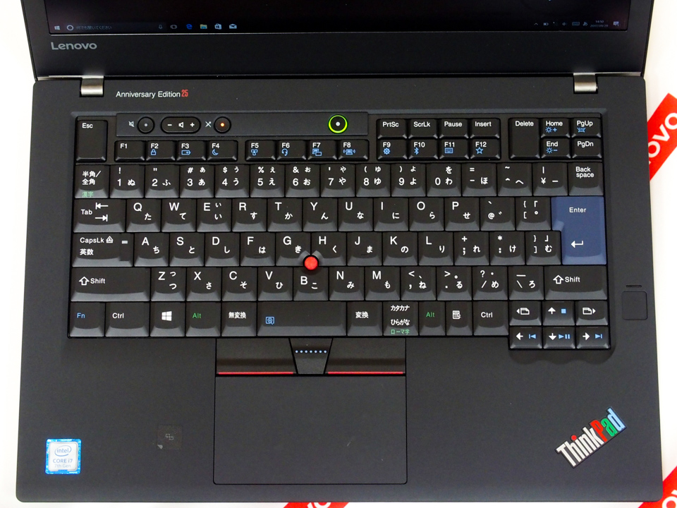 7列キーボードが復活、1000台限定のThinkPad25周年記念モデル | 日経