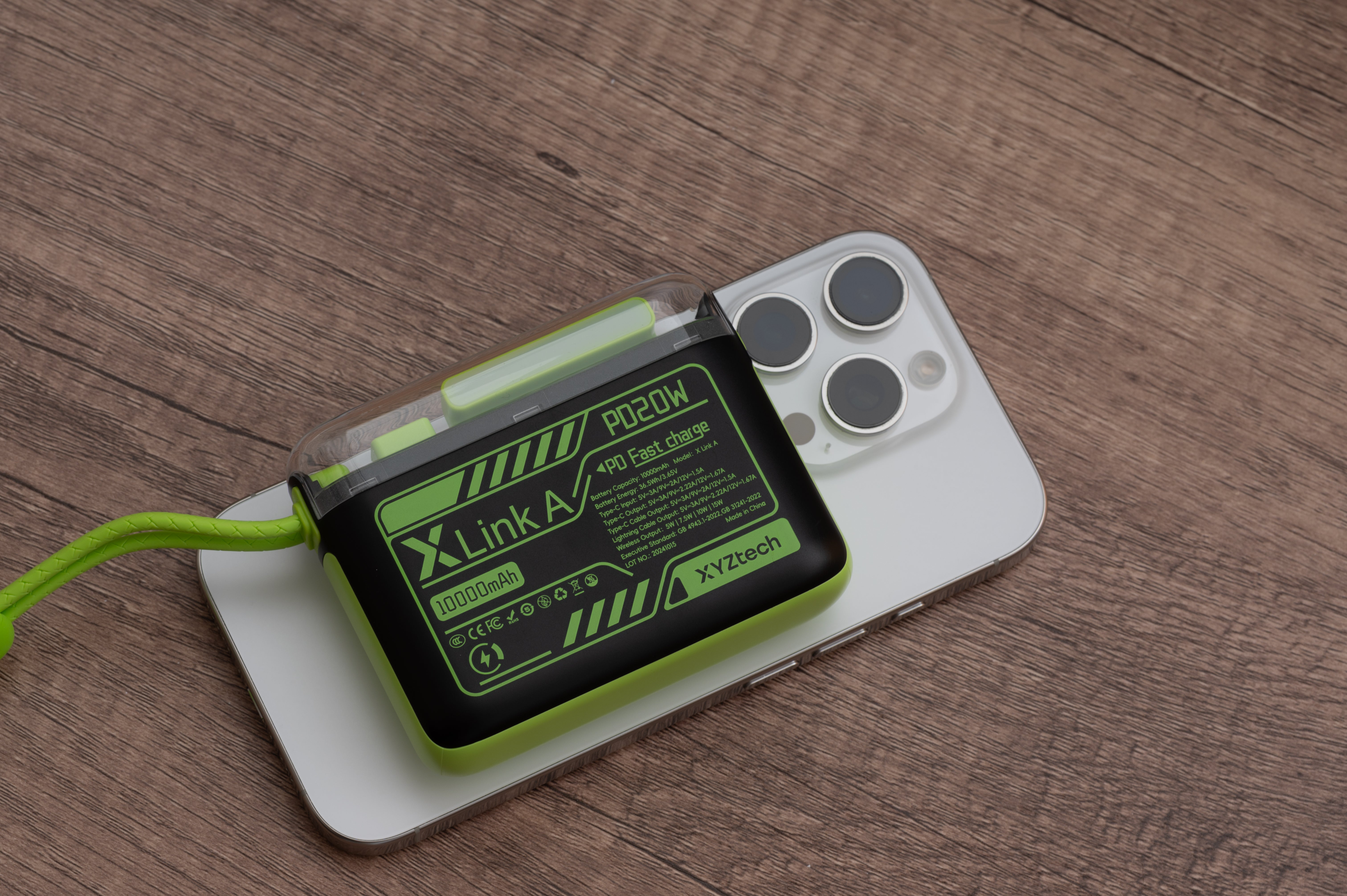 XYZtech X Link A Wireless Power Bank - 10000mAh