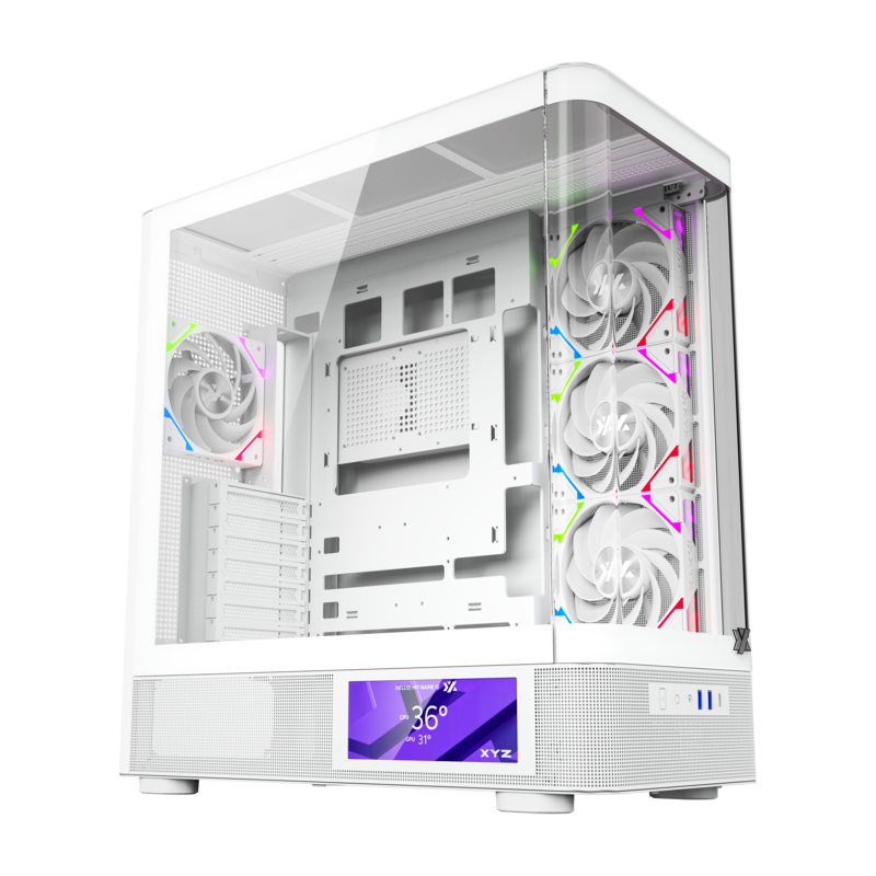 XYZ QUANTUM PRO WHITE - XYZ PC Gear