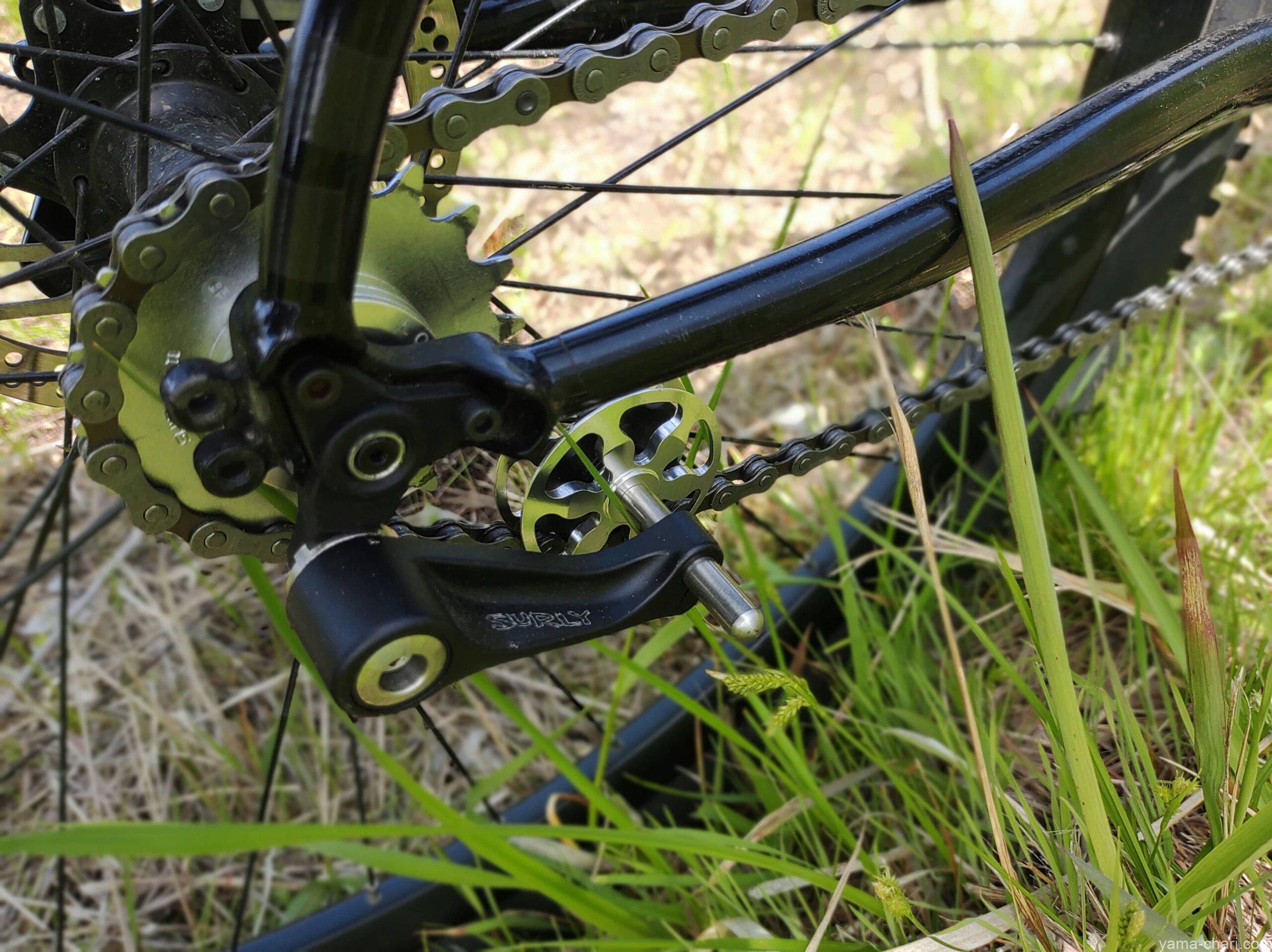 乗らなくなったフルリジッドMTBをシングルスピード化した | でこぼこ