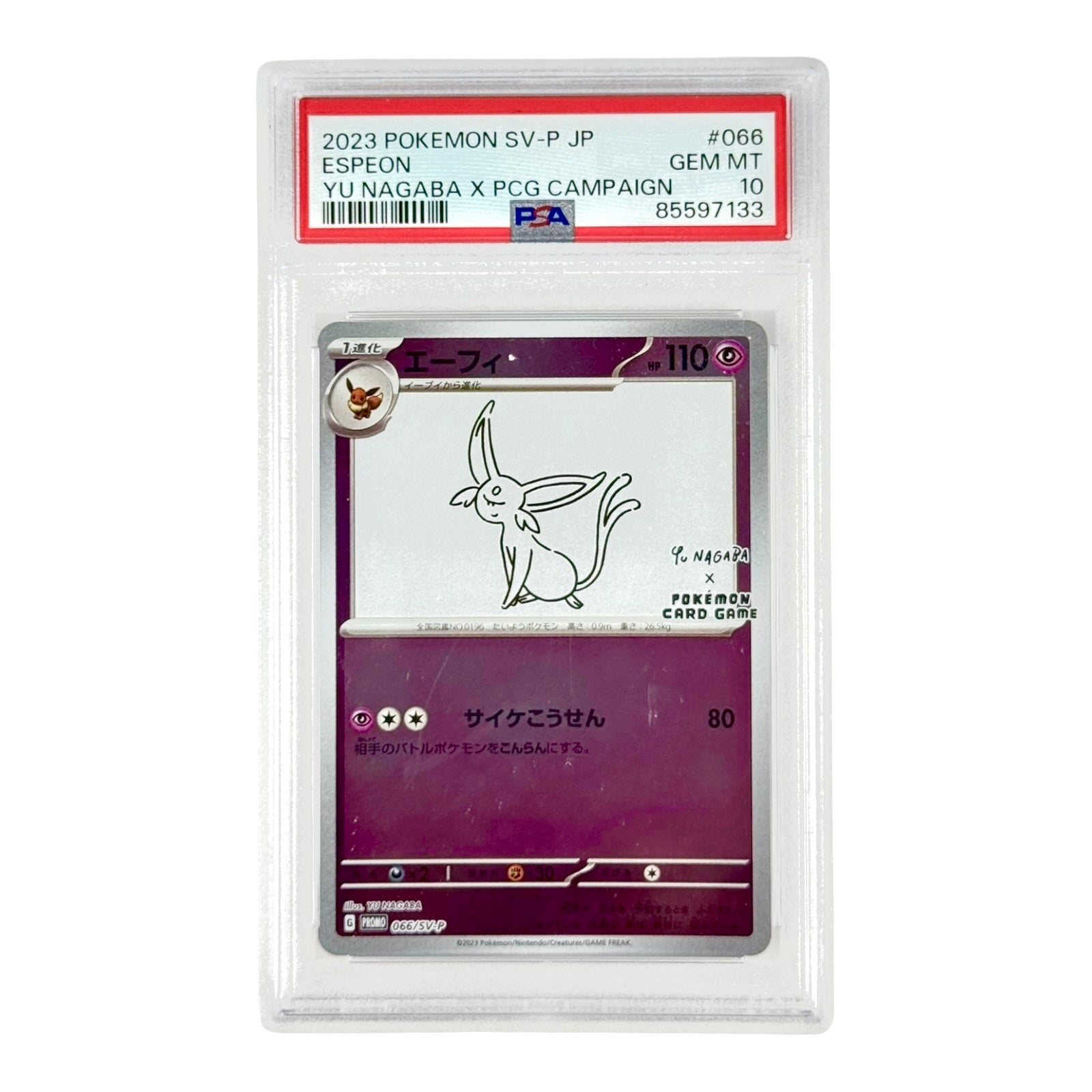 Set of 9 Yu Nagaba x PCG Campaign 2023 Pokemon Japanese Promo