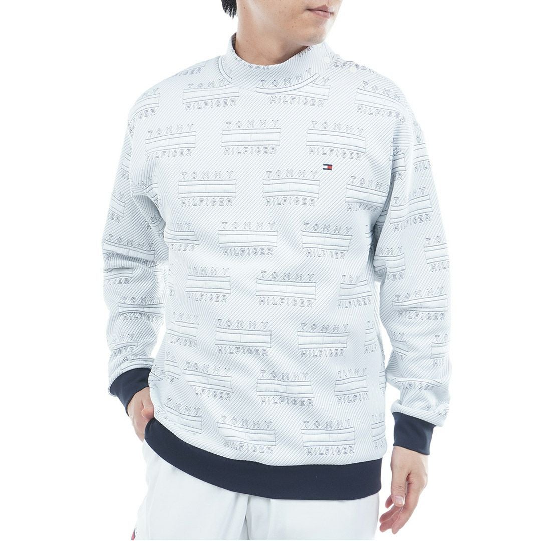 30％OFF】[トミーヒルフィガー]メンズ ジャガードキルト モックネック