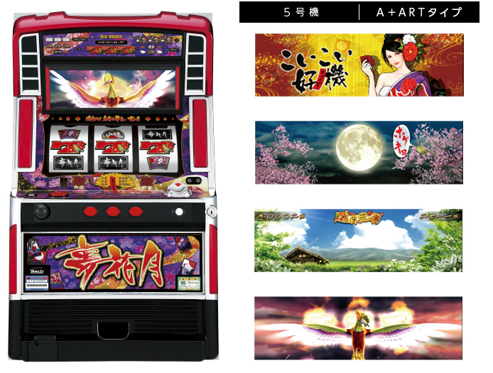 機種情報：夢花月 | 山佐ネクスト株式会社