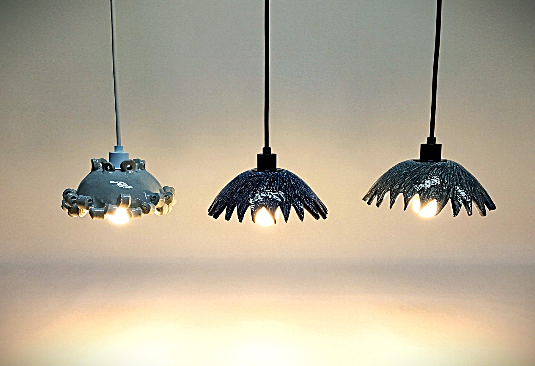 笠間焼陶芸家 伊藤珠子さんとのコラボレーション ペンダントライト直販