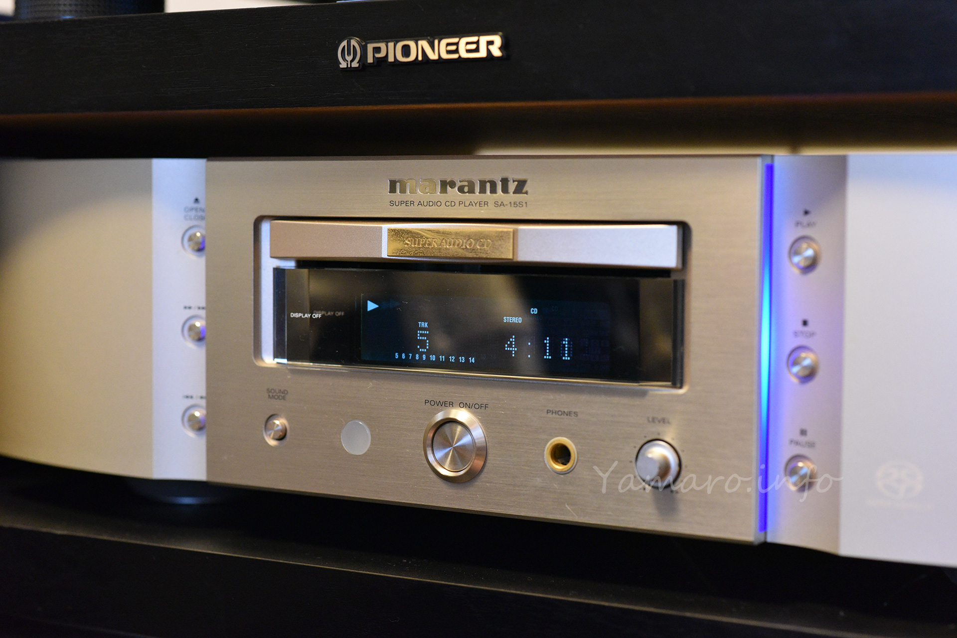 marantz SACDプレーヤー SA-15S1のトレイのベルト交換をしてみた