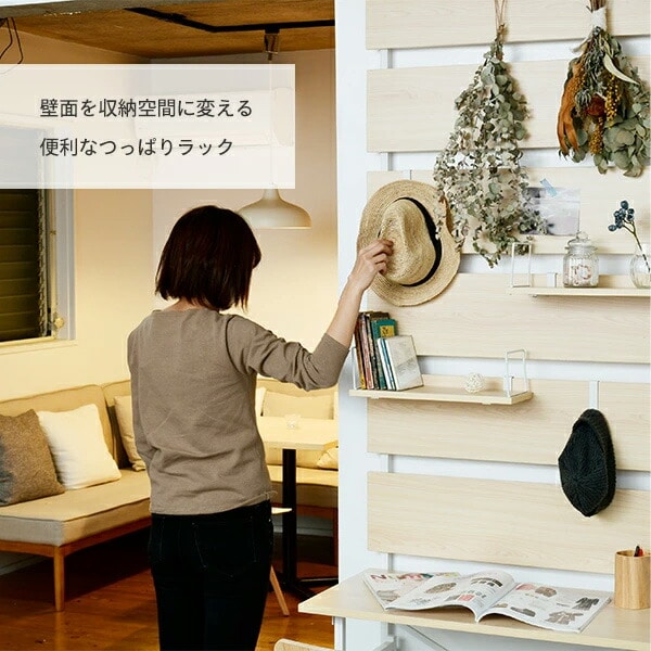 販売終了】突っ張りラック 折りたたみテーブル 幅80 奥行40 2口