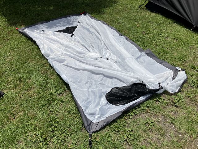 ワークマン！キャンツー対応ミシックツーリングテントAG設営レビュー