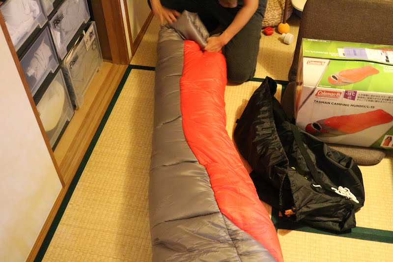 レビュー】コールマン タスマンキャンピングマミー ｜寝袋はこれで