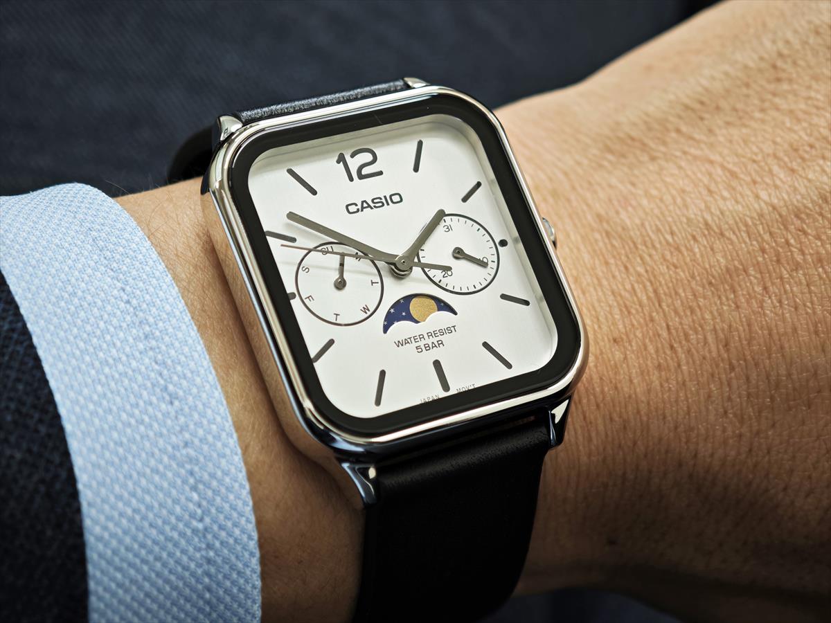 カシオ コレクション MTP-M305L-7AJF 国内正規品 ムーンフェイズ 日付