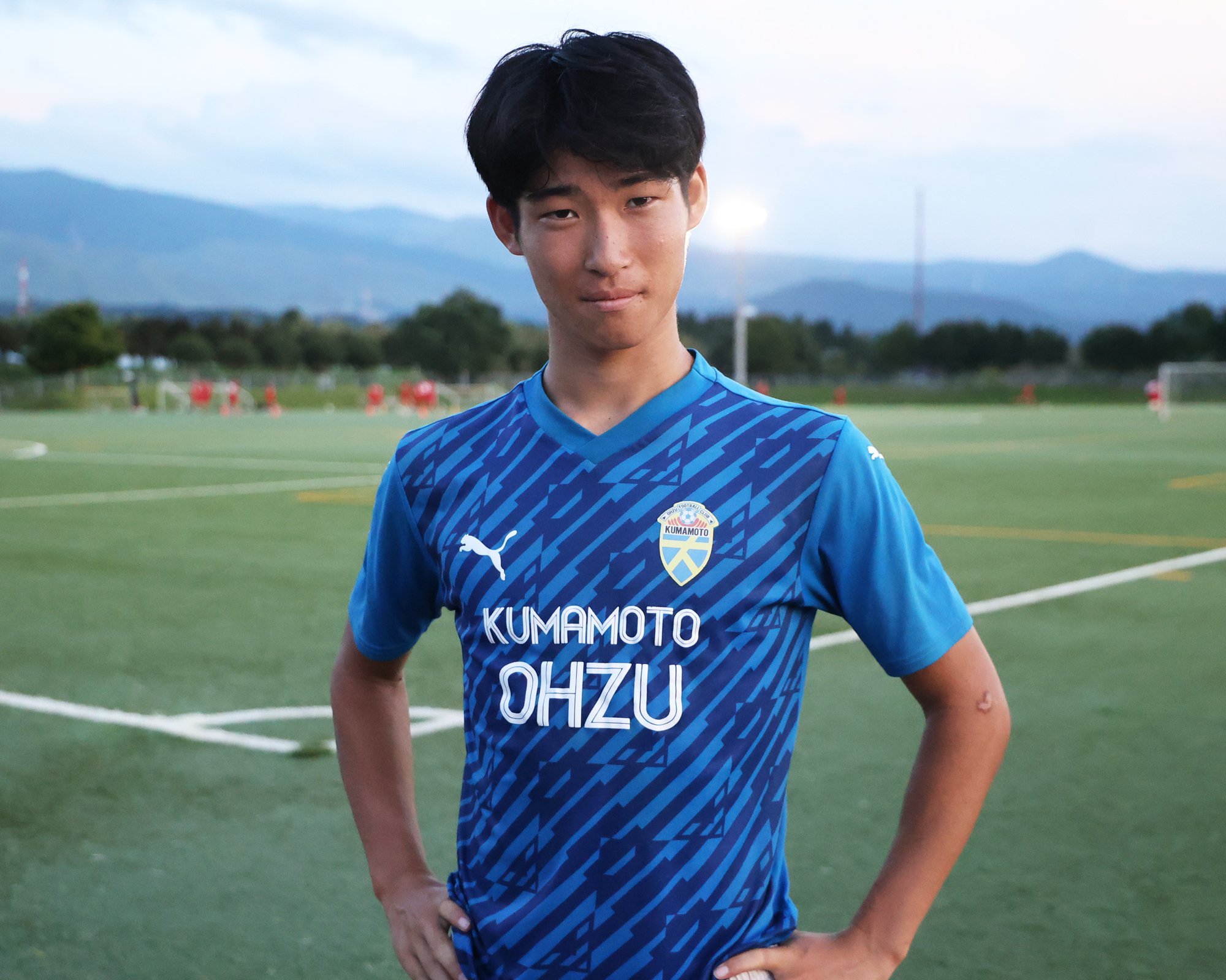 大津】『地元でプレーして貢献したい』大津町出身のドリブラー・岩﨑天