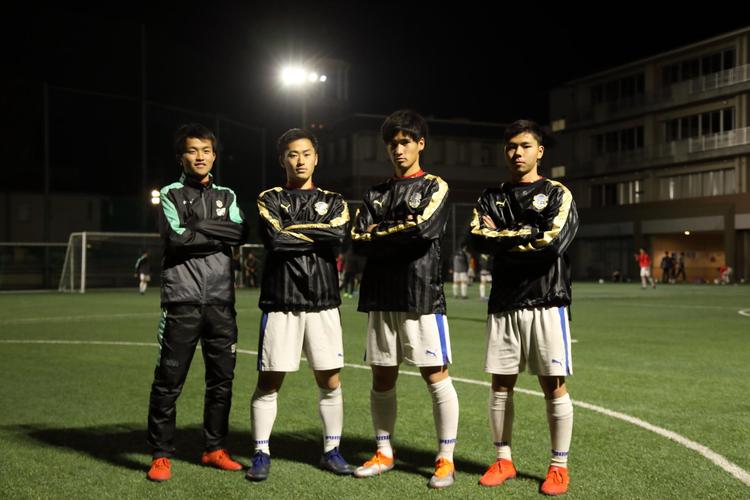 黒金瀬戸内高校サッカー部ジャージ3点セット 丁寧なパスサッカーで飛躍