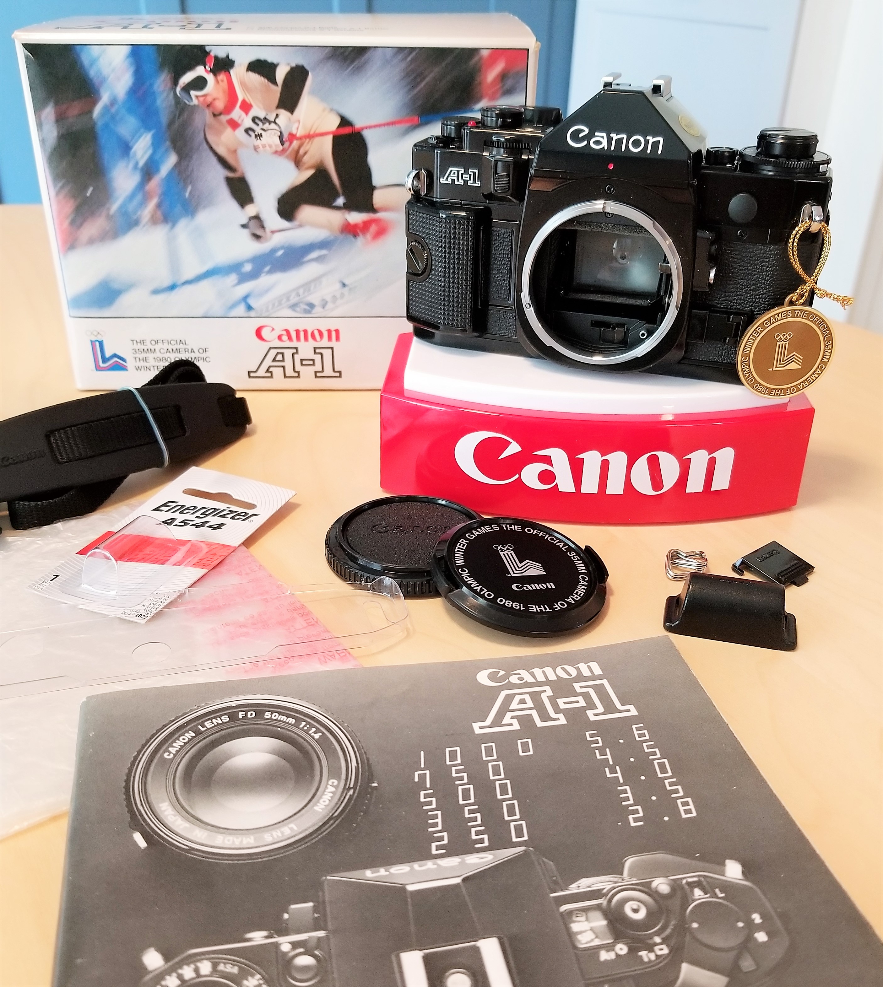 Canon A-1 1980 Winter Olympics Edition | Chasing Classic Cameras