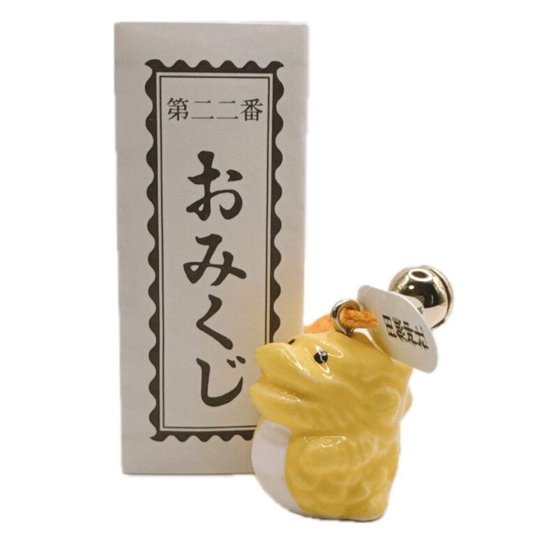 五龍神根付けおみくじ(ぷっくら・金龍)/田無神社(東京都西東京市