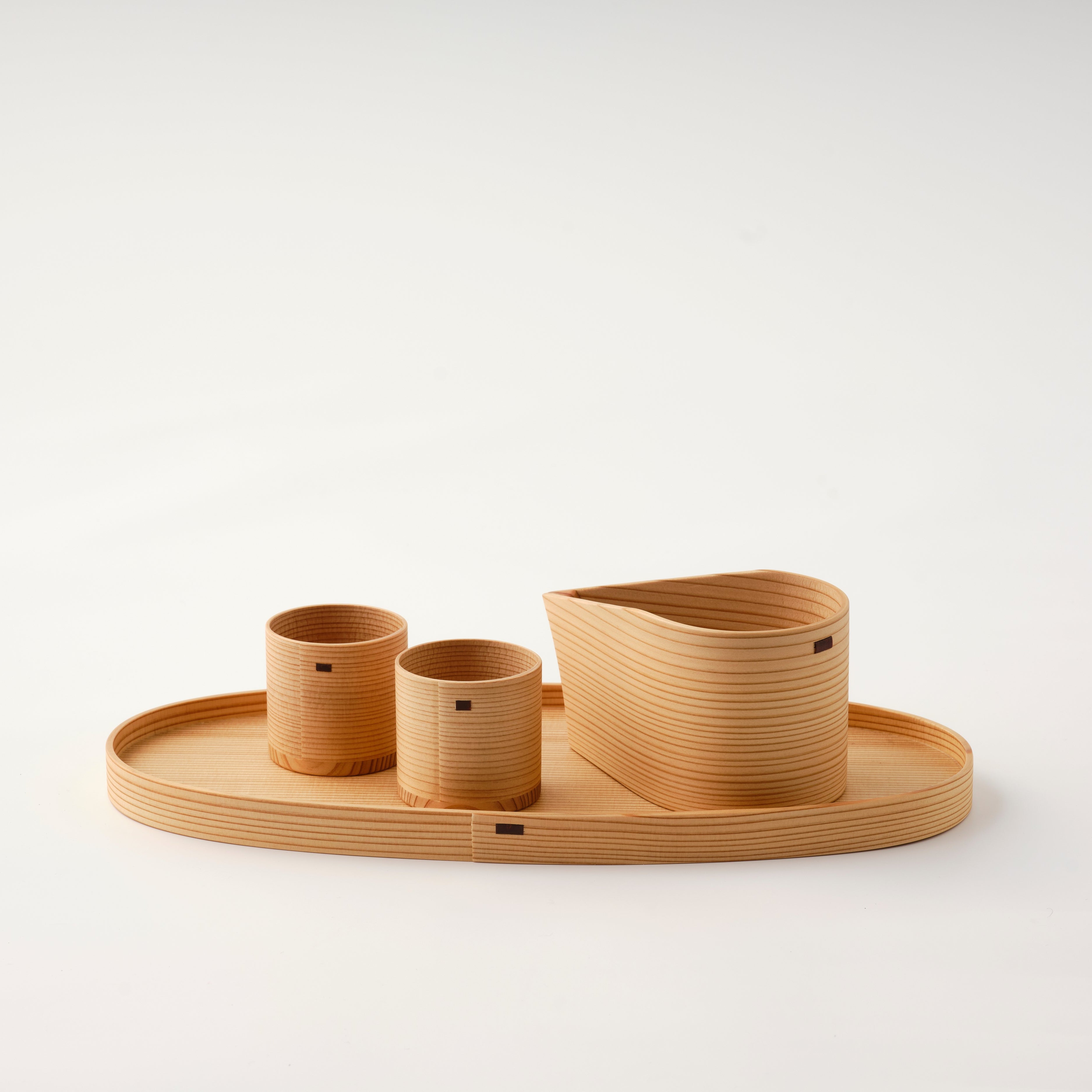 樹齢約100年 国産秋田杉の「酒器・ぐい呑」 秋田 曲げわっぱ – Yesterday