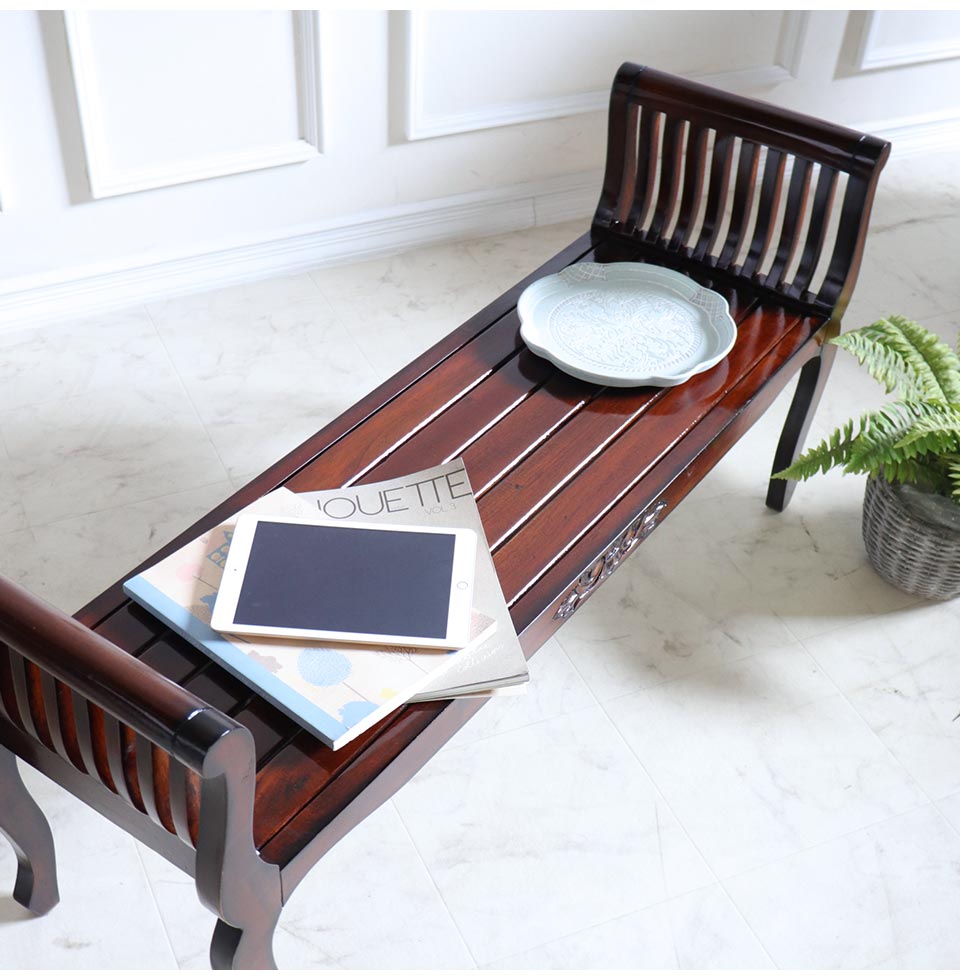 ベンチ｜高級マホガニー家具VENECHIA｜おしゃれ家具通販 Y-KAGU【輸入