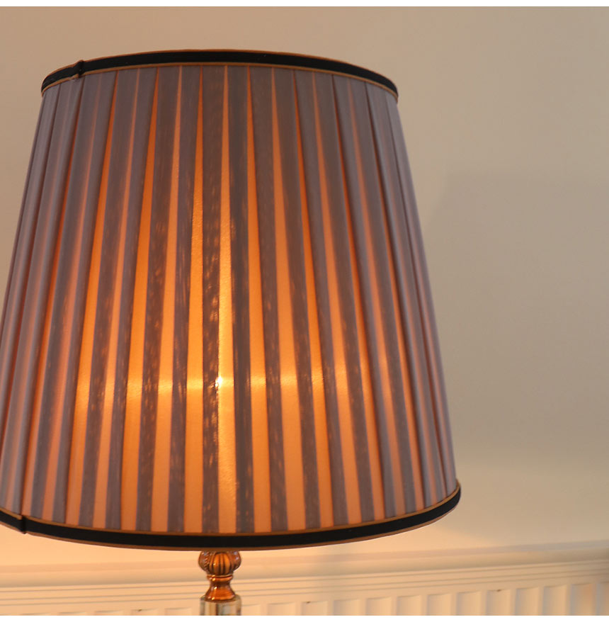 ロココクラシック アンティーク風 フロアランプ パープルブルー